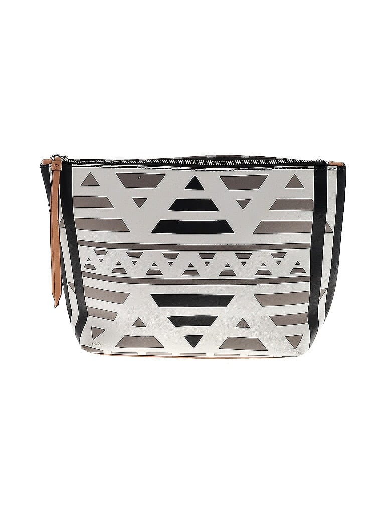 Click to view more detailed imagery on our partner's website Pre-owned Banana Republic Leather Clutch In Gray