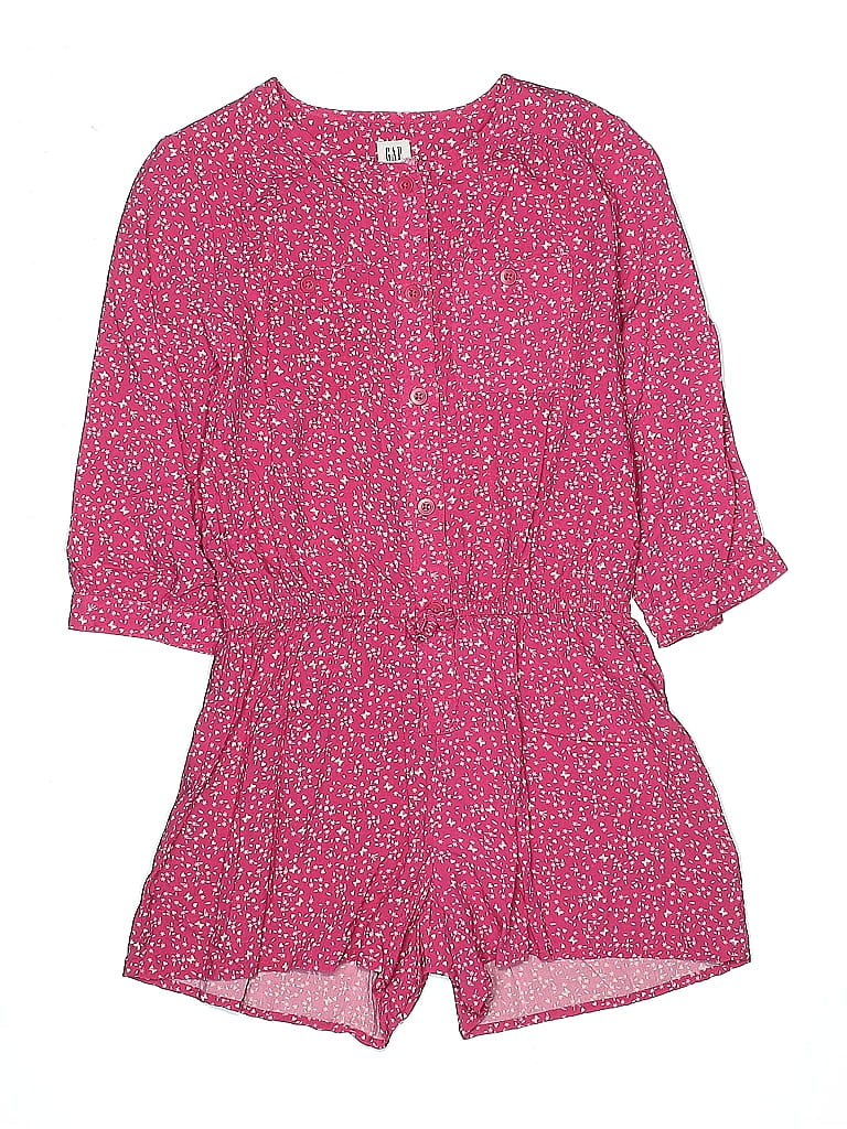 Gap Kids 100% Viscose Rayon Pink Short Sleeve Outfit Size M (kids) - photo 1