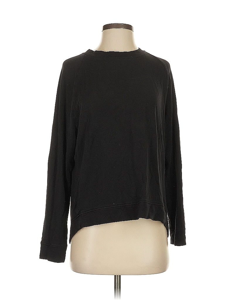 Pre-owned Lou & Grey Cardigan Sweater In Black