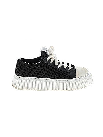 Miu Miu Mesh Platform Low Top Sneakers (view 1)