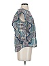 World Market 100% Cotton Teal Sleeveless Blouse Size Sm - Med - photo 3