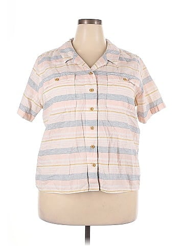 Duluth Trading Co. Short Sleeve Button-Down Shirt (view 1)