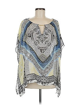 Hale Bob 3/4 Sleeve Silk Top