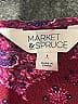 Market and Spruce 100% Rayon Burgundy Sleeveless Blouse Size S - photo 7