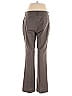 W by Worth Chevron-herringbone Brown Wool Pants Size 10 - photo 2