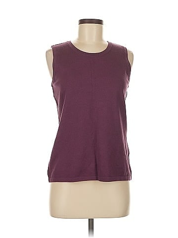 Christopher & Banks Sleeveless T-Shirt (view 1)