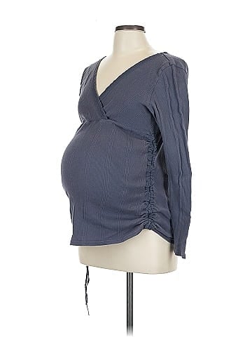 Maternity 3/4 Sleeve Top (view 1)