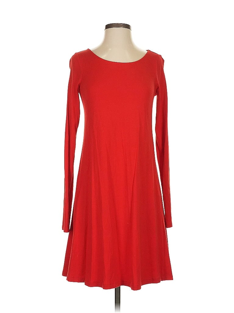 Pre-owned Express Outlet Casual Dress In Red