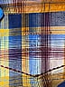 Wrangler Jeans Co Plaid Yellow Long Sleeve Button-Down Shirt Size 6-9 mo - photo 3