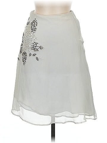 Emporio Armani Silk Skirt (view 1)