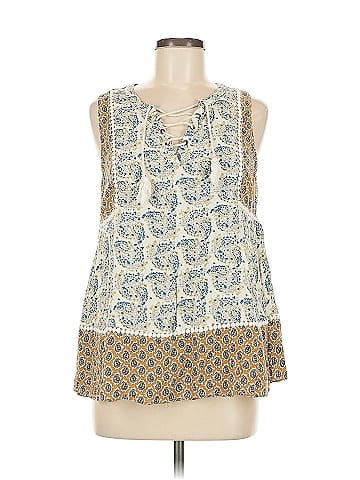 Umgee Sleeveless Blouse (view 1)