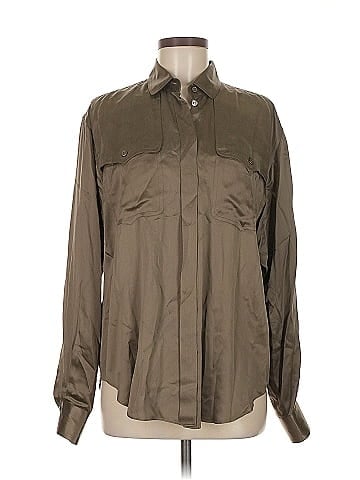 Bogner Long Sleeve Silk Top (view 1)