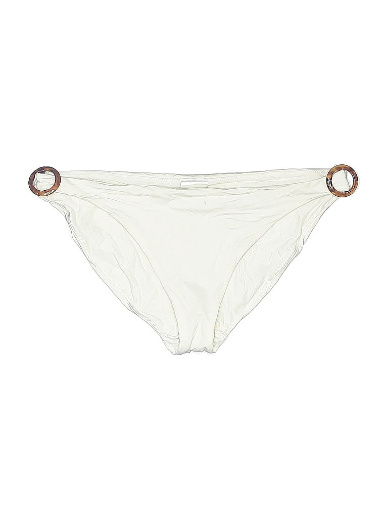 Pre-owned H&m Swimsuit Bottoms In White