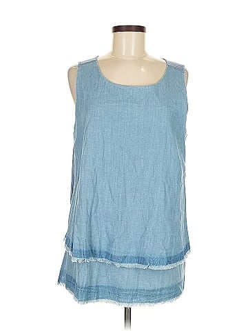 DG^2 by Diane Gilman Sleeveless Blouse (view 1)