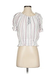 Wallflower Short Sleeve Blouse