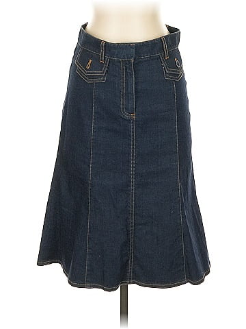 Theory Denim Skirt (view 1)