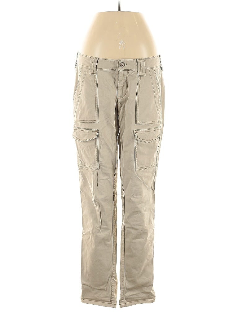 Pre-owned Ann Taylor Loft Cargo Pants In Brown