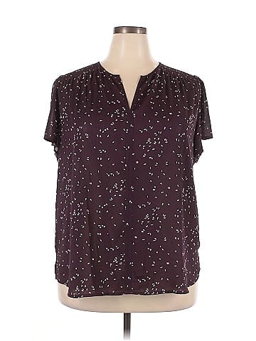 Monday Fun Short Sleeve Blouse (view 1)