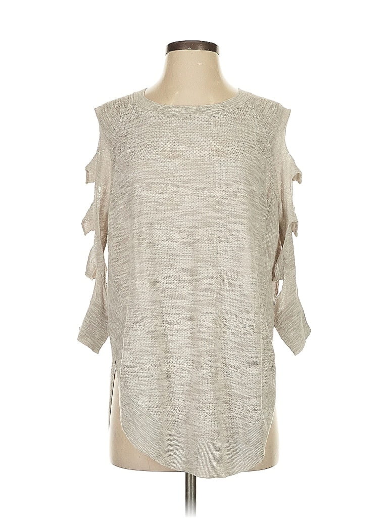 Pre-owned Express Cardigan Sweater In Gray