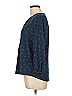 Collective Concepts 100% Polyester Blue 3/4 Sleeve Blouse Size L - photo 4
