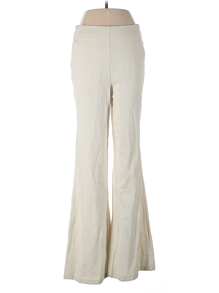 Pre-owned Max Studio Casual Pants In White