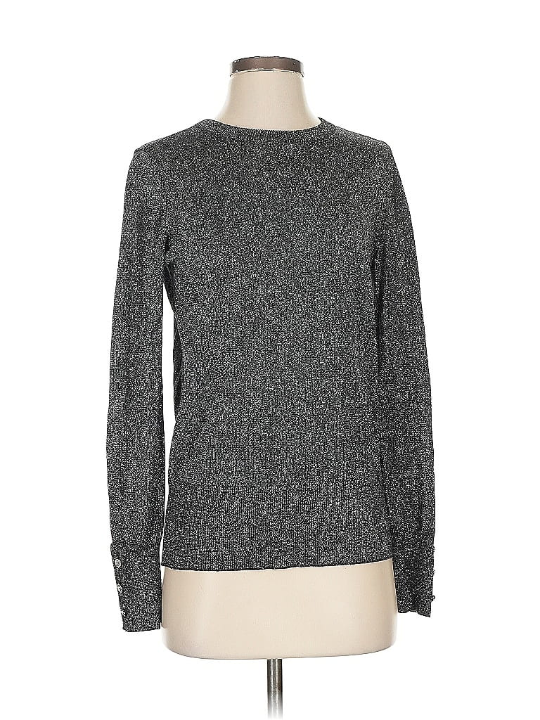 Pre-owned Halogen Pullover Sweater In Gray