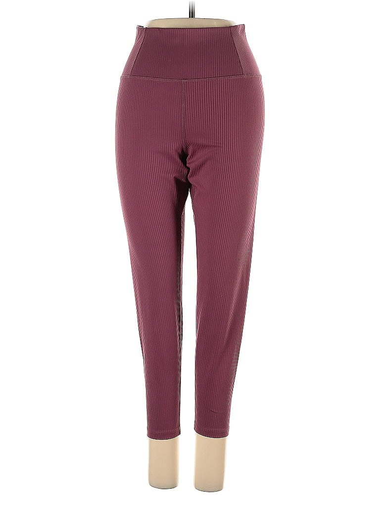 Click to view more detailed imagery on our partner's website Pre-owned Girlfriend Collective Active Pants In Burgundy