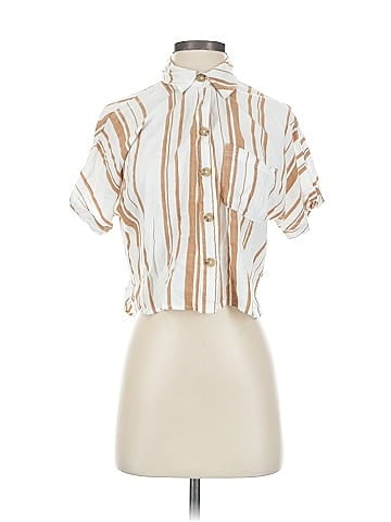 Aeropostale Short Sleeve Blouse (view 1)