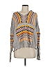 Easel 100% Cotton Print Gray Pullover Sweater Size M - photo 1