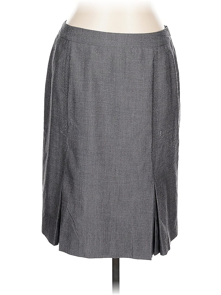 Pre-owned Unbranded Formal Skirt In Gray