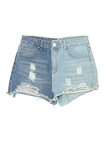 Blue Savvy Denim Shorts (view 1)