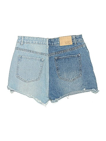 Blue Savvy Denim Shorts (view 2)