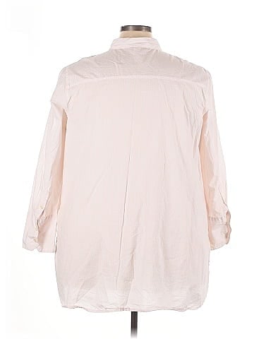 Old Navy 3/4 Sleeve Button-Down Shirt (view 2)