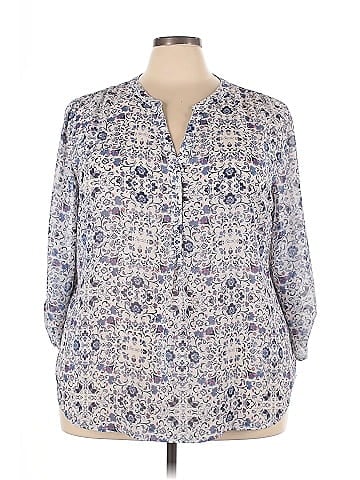 Maurices 3/4 Sleeve Blouse (view 1)