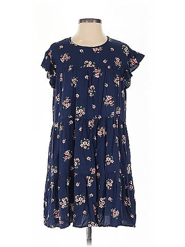 Perfect Peach Casual Dress (view 1)
