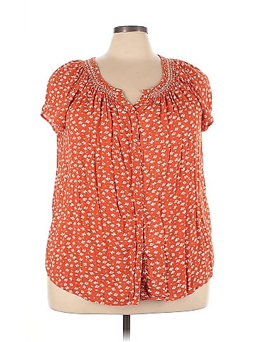 Faded Glory Short Sleeve Blouse (view 1)