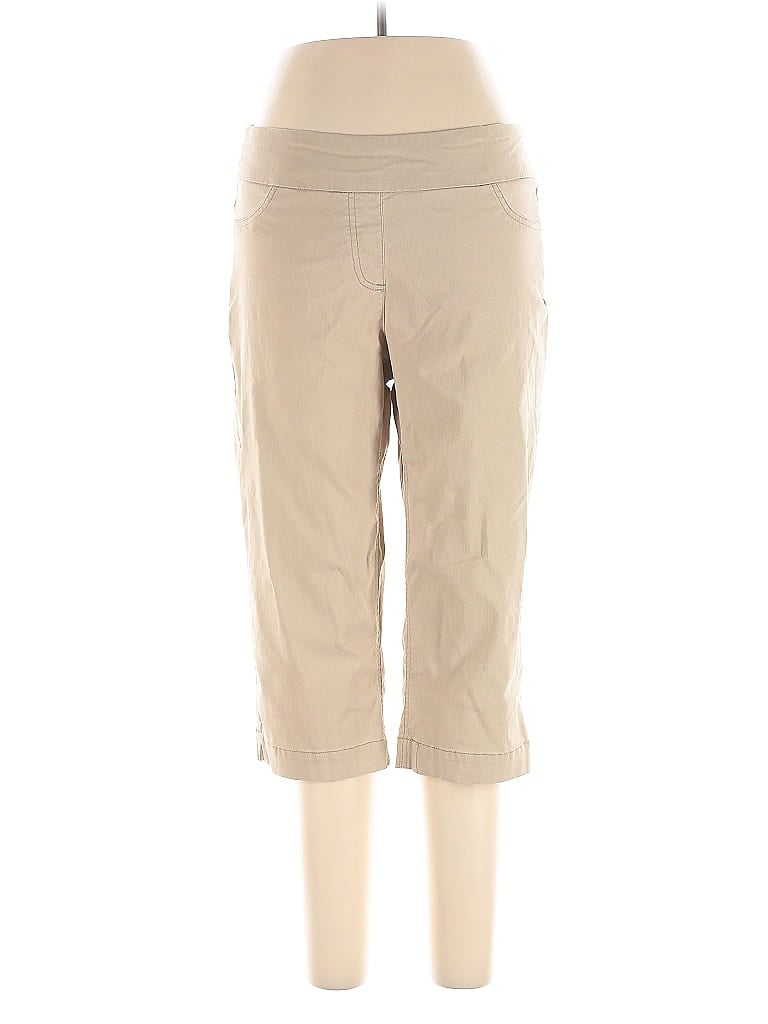 Pre-owned Westbound Khaki Pant In Brown