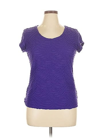 Liz Claiborne Career Short Sleeve Top (view 1)