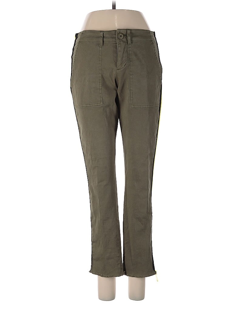 Pre-owned Pam & Gela Casual Pants In Green