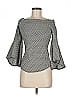 Karen Kane Gray 3/4 Sleeve Blouse Size M - photo 1