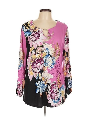 JM Collection 3/4 Sleeve Blouse (view 1)