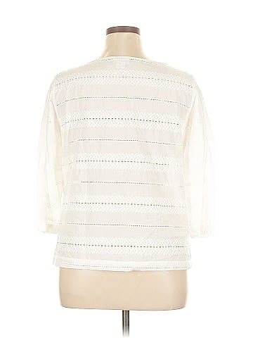 Liz Claiborne 3/4 Sleeve Blouse (view 2)