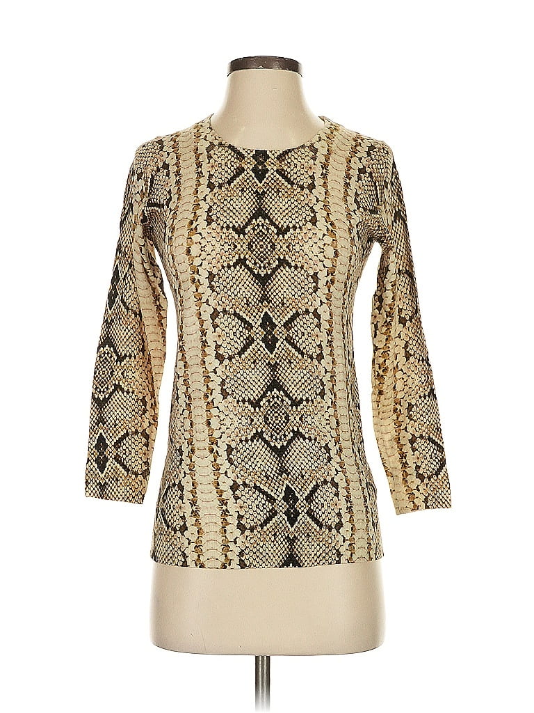 Click to view more detailed imagery on our partner's website Pre-owned Jcrew Wool Cardigan Sweater In Gold
