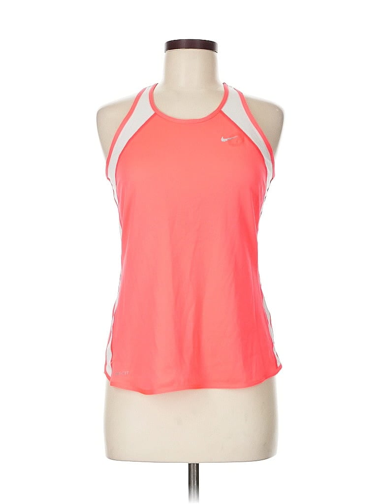 Pre-owned Nike Active Tank Top In Orange