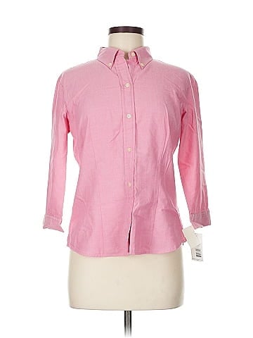 DKNY Jeans 3/4 Sleeve Button-Down Shirt (view 1)