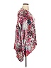 One World Floral Animal Print Pink 3/4 Sleeve Blouse Size XL - photo 3