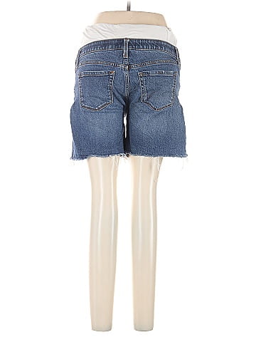 Isabel Maternity Denim Shorts (view 2)