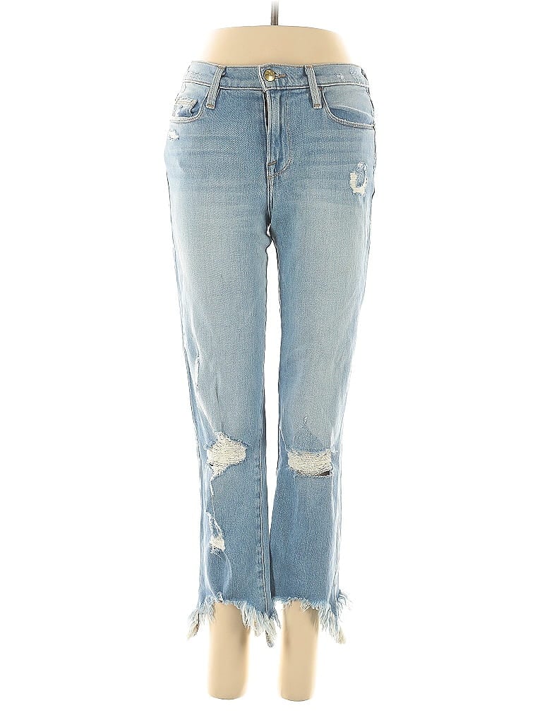 FRAME Denim Hearts Blue Jeans Size 25 waist - photo 1