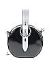 Rebecca Minkoff Silver Black Leather Satchel One size - photo 3