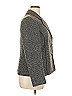 Kasper 100% Polyester Tweed Gray Blazer Size 16 - photo 3